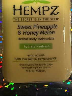 Hempz Sweet Pineapple & Honey Melon Herbal Body Moisturizer - Cream